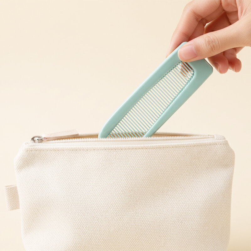 KVY Foldable Tail Comb #Green