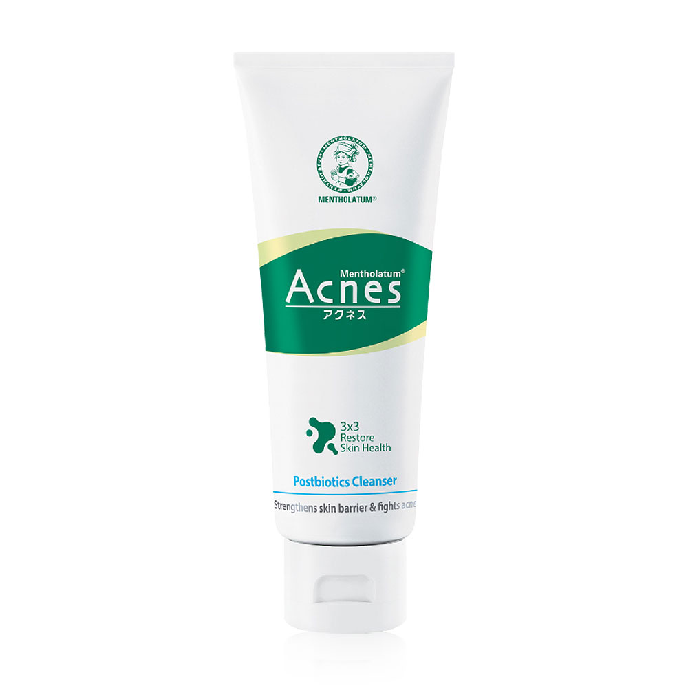 Mentholatum Acnes Postbiotics Cleanser 100g