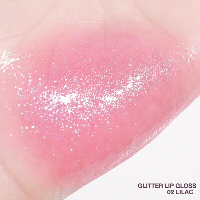 Charmiss Blooming Heart Glitter Lip Gloss 3.4g #02 Lilac