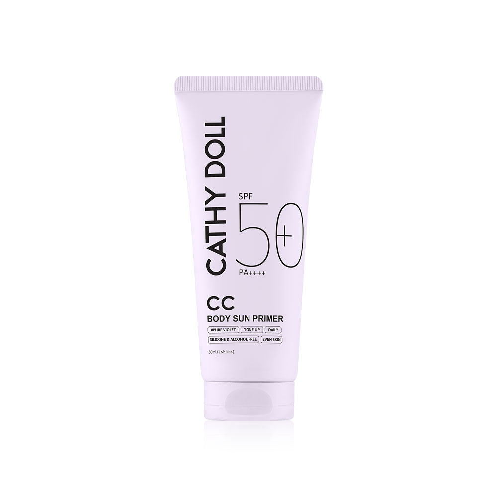 Cathy Doll CC Body Sun Primer SPF50+ PA++++ 50ml #Pure Violet