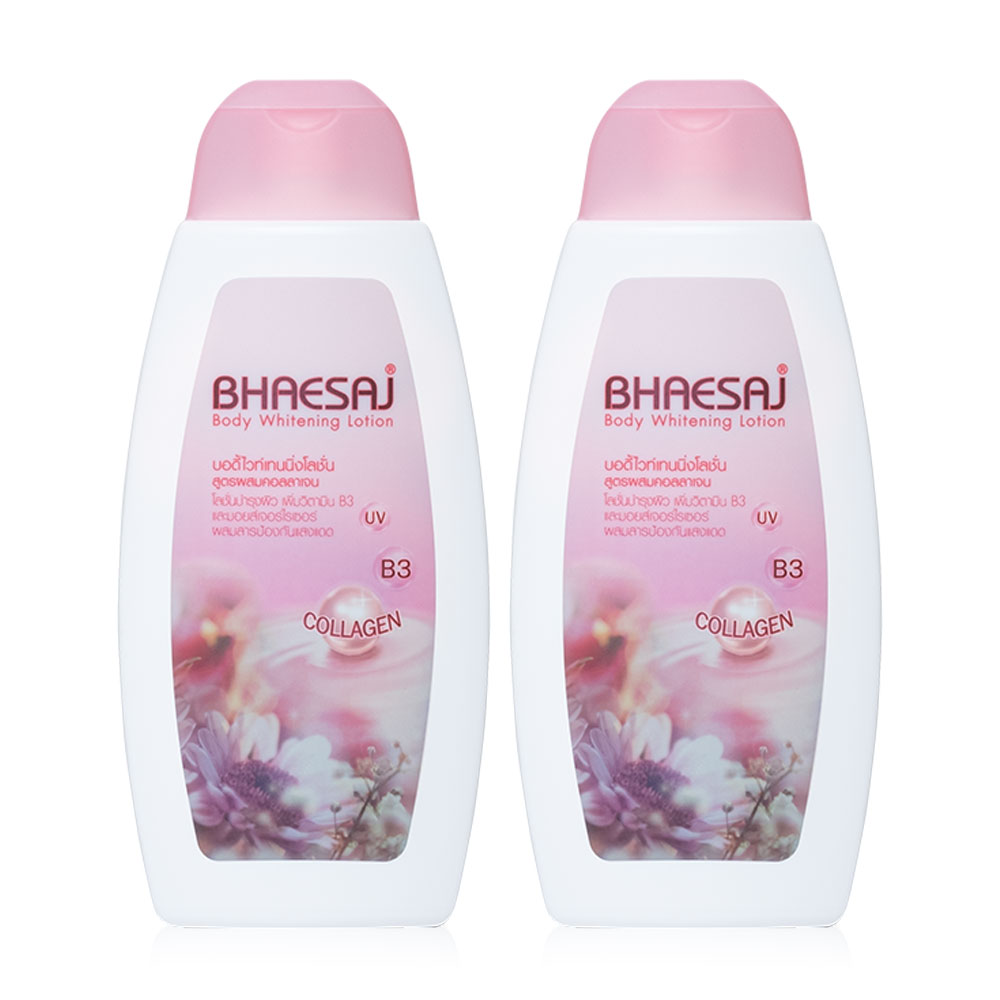 BHAESAJ Body Whitening Lotion Collagen [150ml x 2pcs]