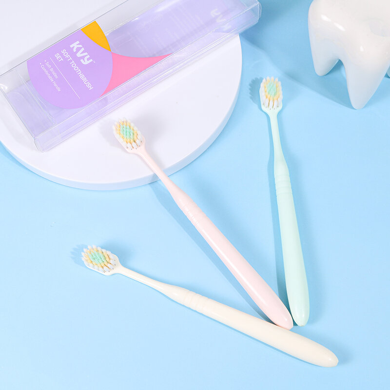 [Free Gift] KVY Soft Toothbrush Set #Macaron