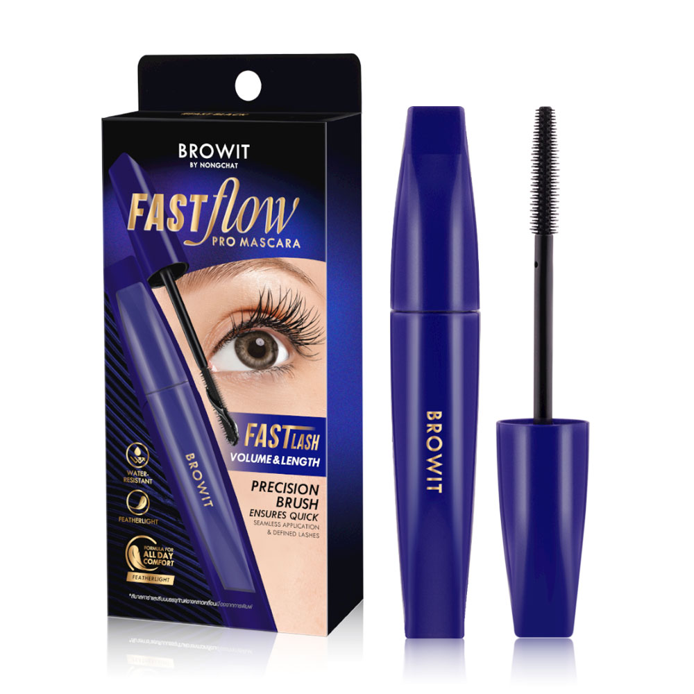 Browit Fast Flow Pro Mascara 6.5g #Fast Black