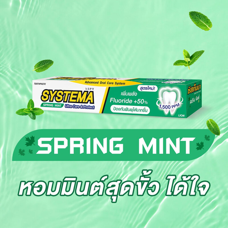 Systema Toothpaste Spring Mint 140g