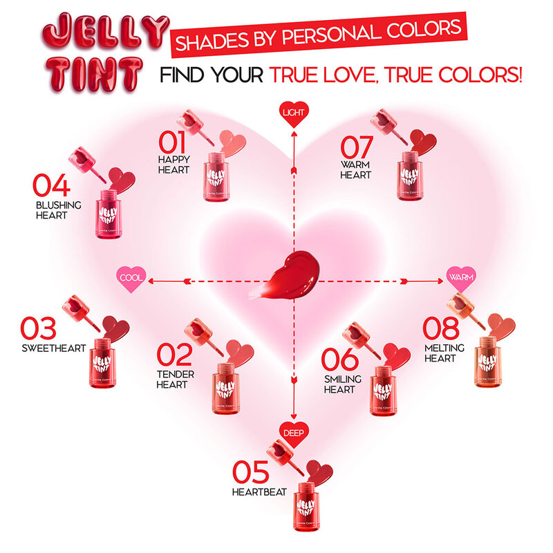 Gentle Colors Jelly Tint 2g #01 Happy Heart