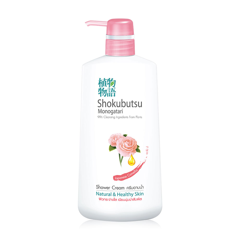 Shokubutsu Monogatari Shower Cream Japanese Camellia 500ml