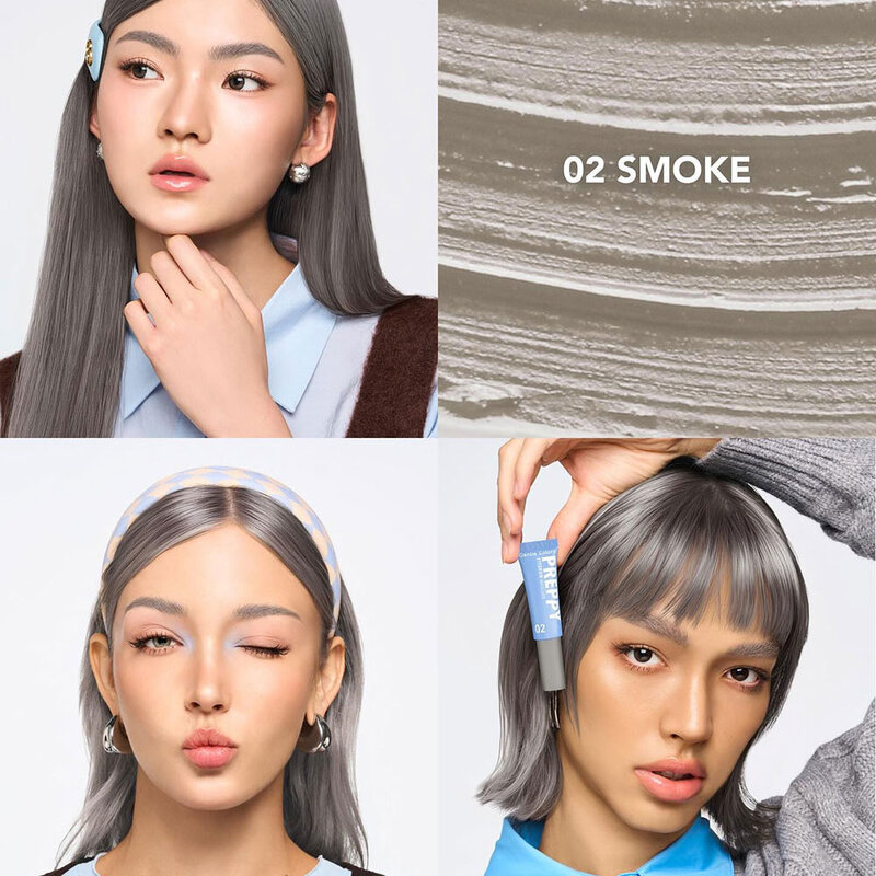 Gentle Colors Preppy Eyebrow Mascara 4g #02 Smoke