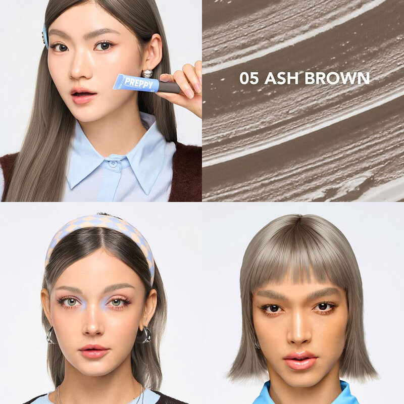 Gentle Colors Preppy Eyebrow Mascara 4g #05 Ash Brown