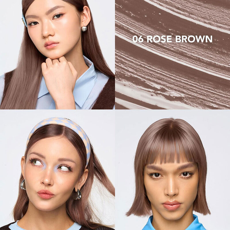 Gentle Colors Preppy Eyebrow Mascara 4g #06 Rose Brown