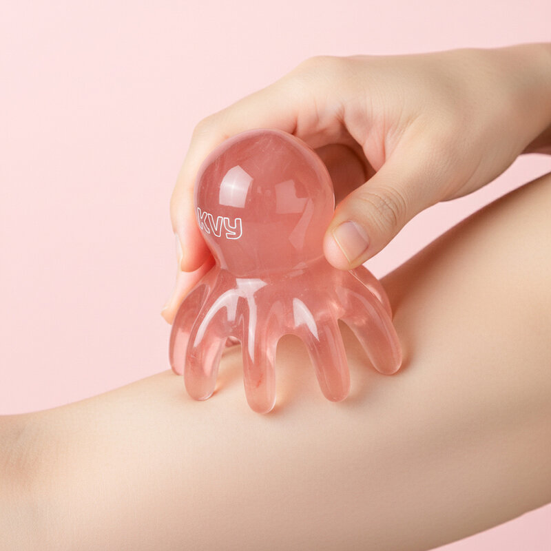 KVY Scalp Massage Comb #Octopus Shaped