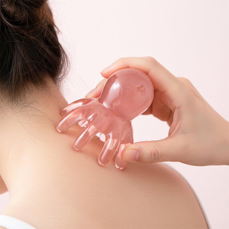 KVY Scalp Massage Comb #Octopus Shaped