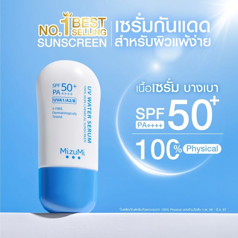 MizuMi UV Water Serum SPF50+/PA++++ 40g