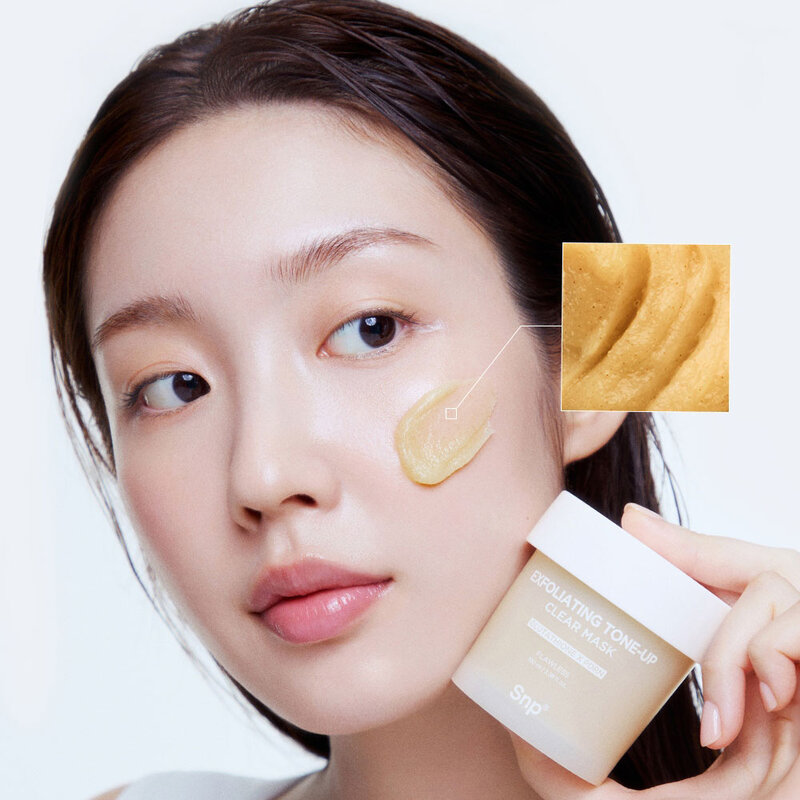 SNP Exfoliating Tone-Up Clear Mask 100ml
