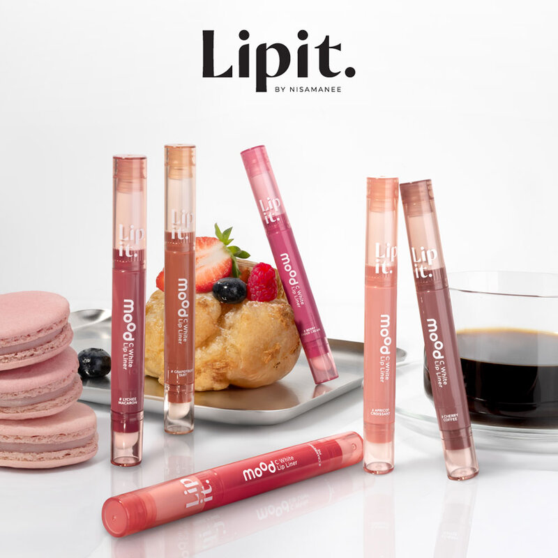 Lip It Mood C White Lip Liner 0.55g #03 Cherry Coffee