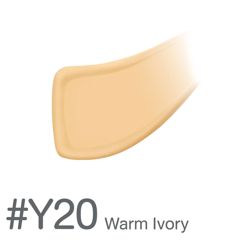 Cute Press Hybrid Brightening Cushion SPF 50 PA++++ 15g #Y20 Warm Ivory