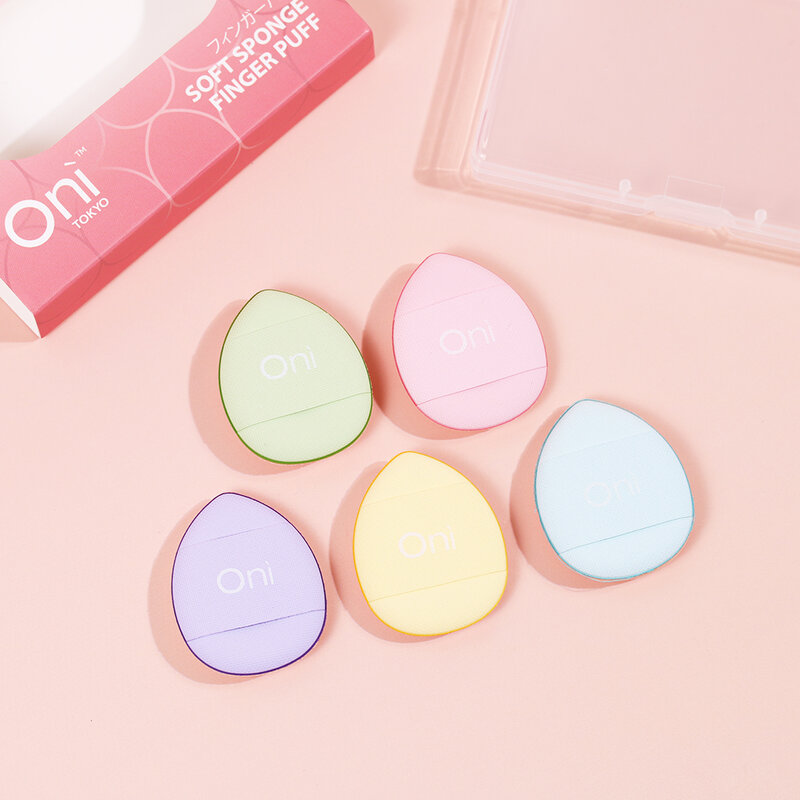 Oni Soft Sponge Finger Puff #Macaron