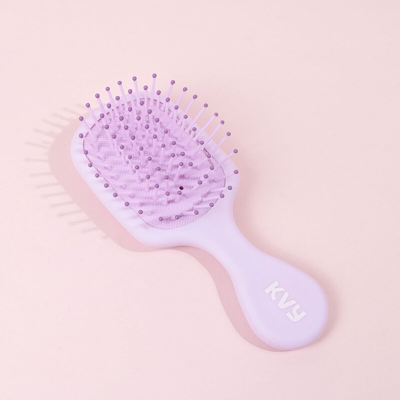 KVY Mini Air Cushion Hair Comb #Purple