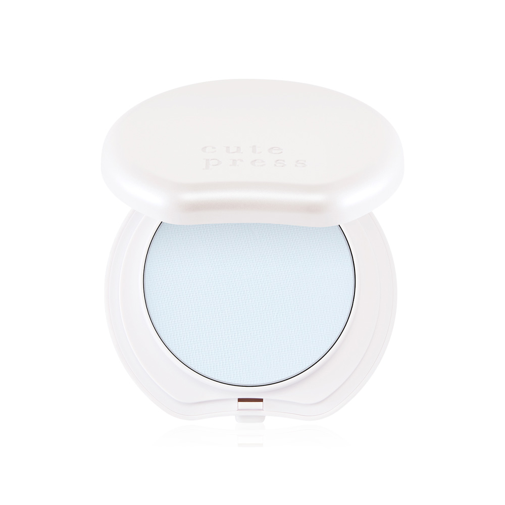 Cute Press Hybrid Airbrush Blotting Finish Powder 8g #Cotton Blue