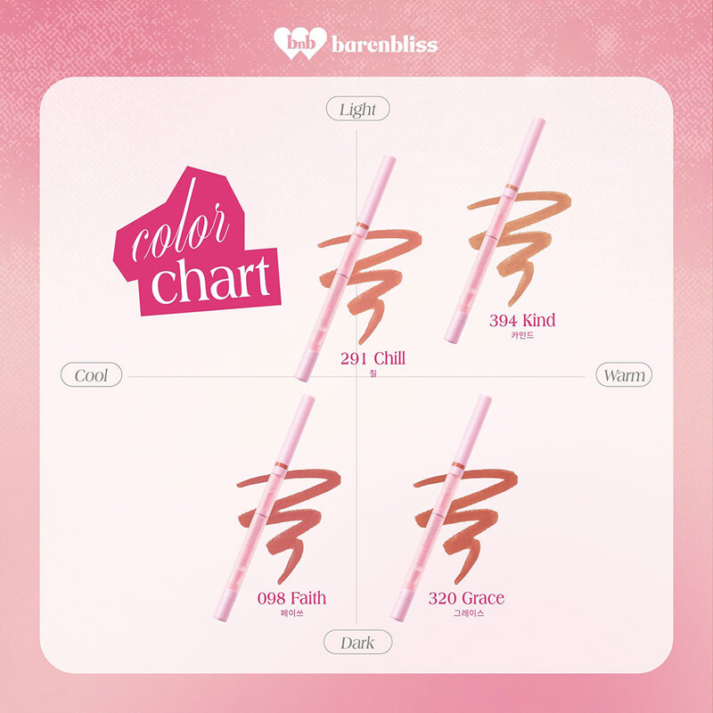 barenbliss Pout Plush Transferproof Lip Liner 0.25g #291 Chill