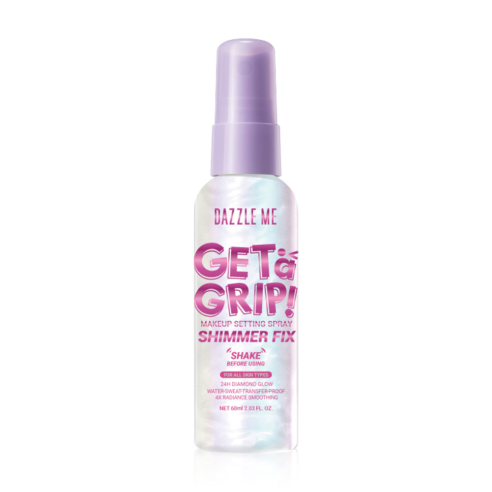 Dazzle Me Get a Grip! Makeup Setting Spray Shimmer Fix 60ml