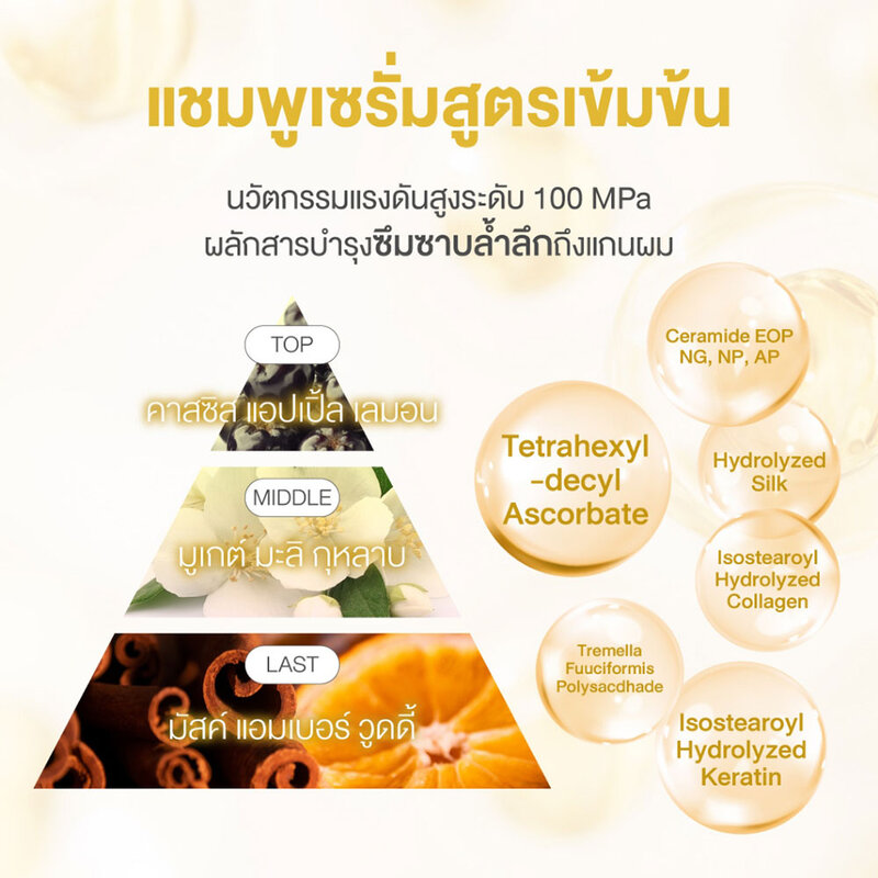 UNLABEL LAB Repair Vitamin C Damage Care Shampoo 400ml