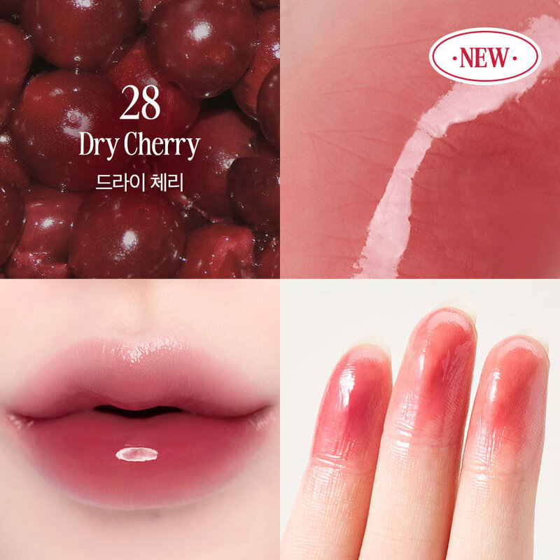 CLIO Crystal Glam Tint 3.4g #28 Dry Cherry