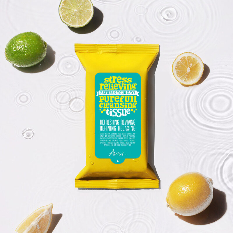 ARIUL Stress Relieving Purefull Cleansing Tissue 15 Sheets