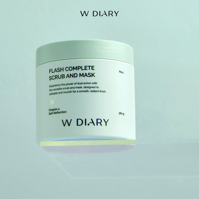 W diary Flash Complete Scrub and Mask 360g