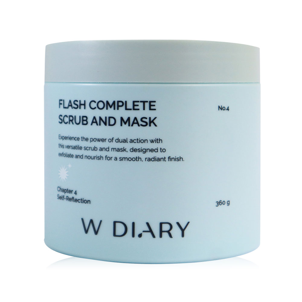 W diary Flash Complete Scrub and Mask 360g
