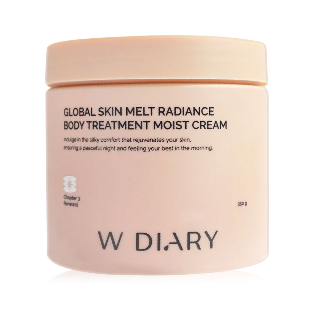 W diary Global Skin Melt Radiance Body Treatment Moist Cream 350g