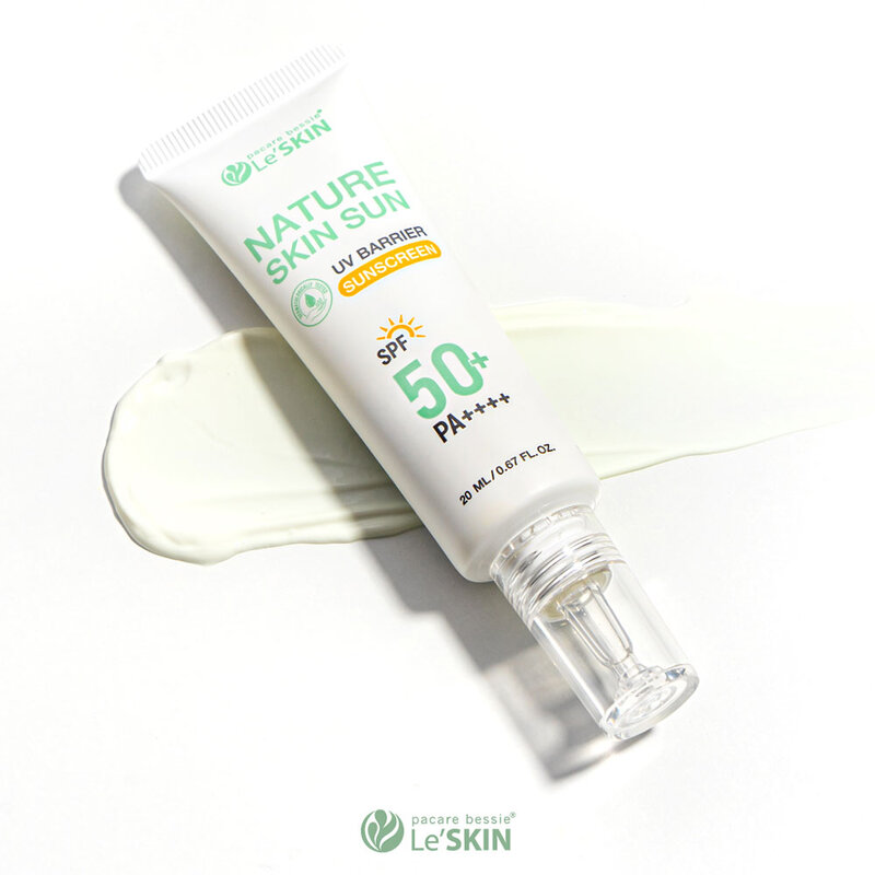 Le'SKIN Nature Skin Sun UV Barrier Sunscreen SPF50+ PA++++ 20ml