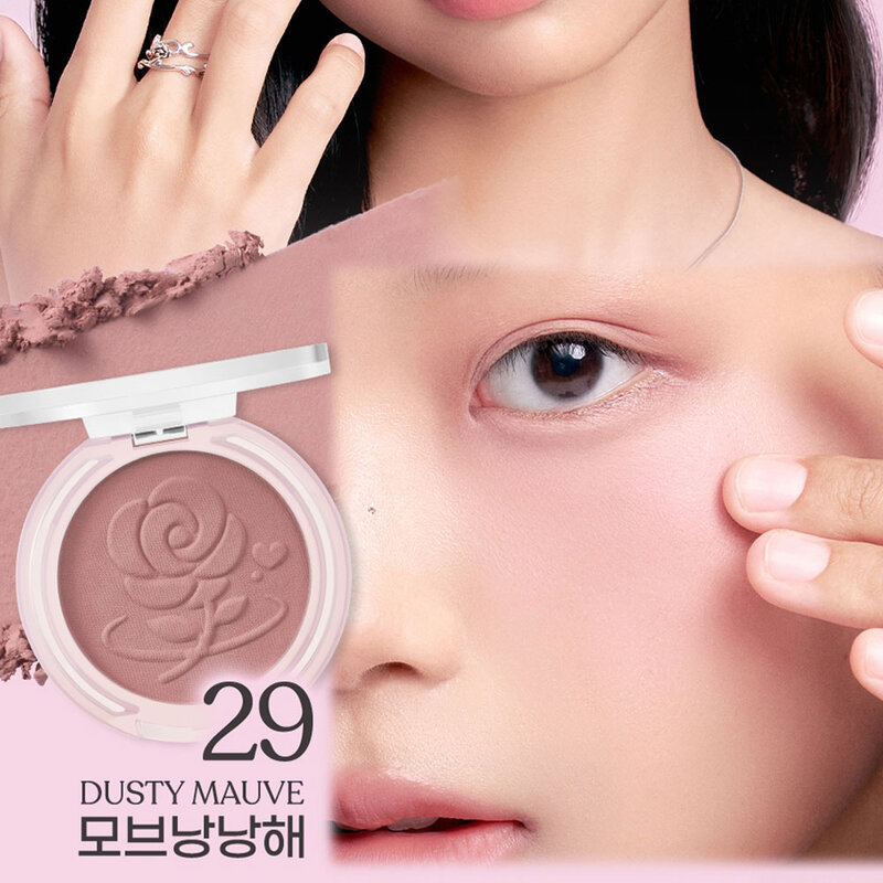 Peripera Pure Blushed Sunshine Cheek 4.1g #29 Dusty Mauve