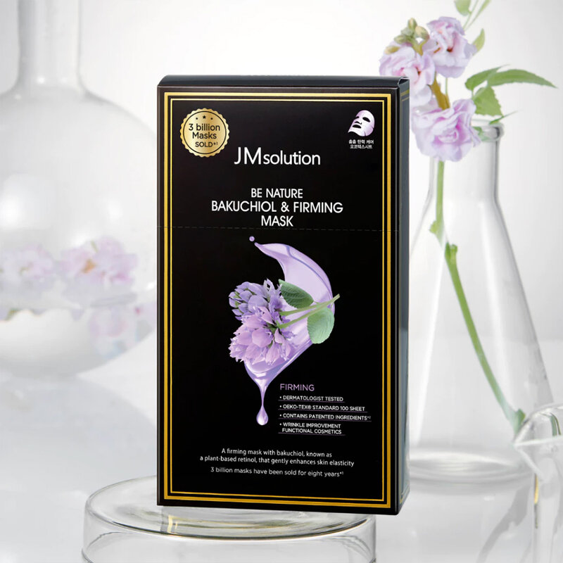 JM Solution Be Nature Bakuchiol & Firming Mask [24ml x 4pcs]