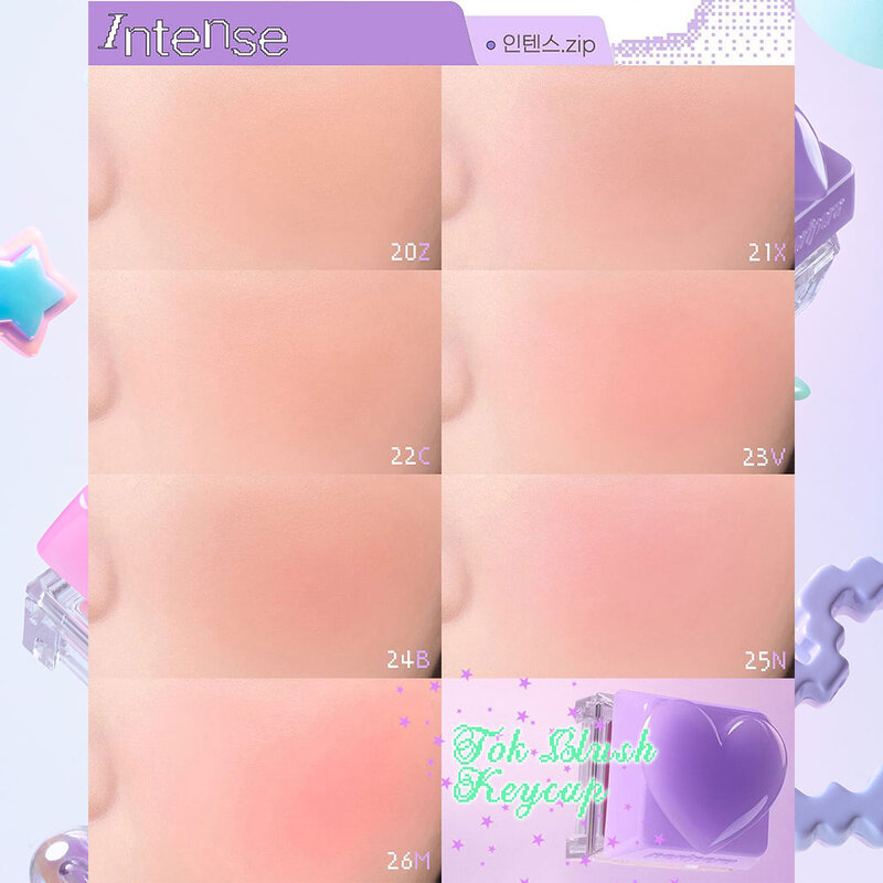 Peripera Tok Blush Keycap 2.9g #25 Nectar Flush