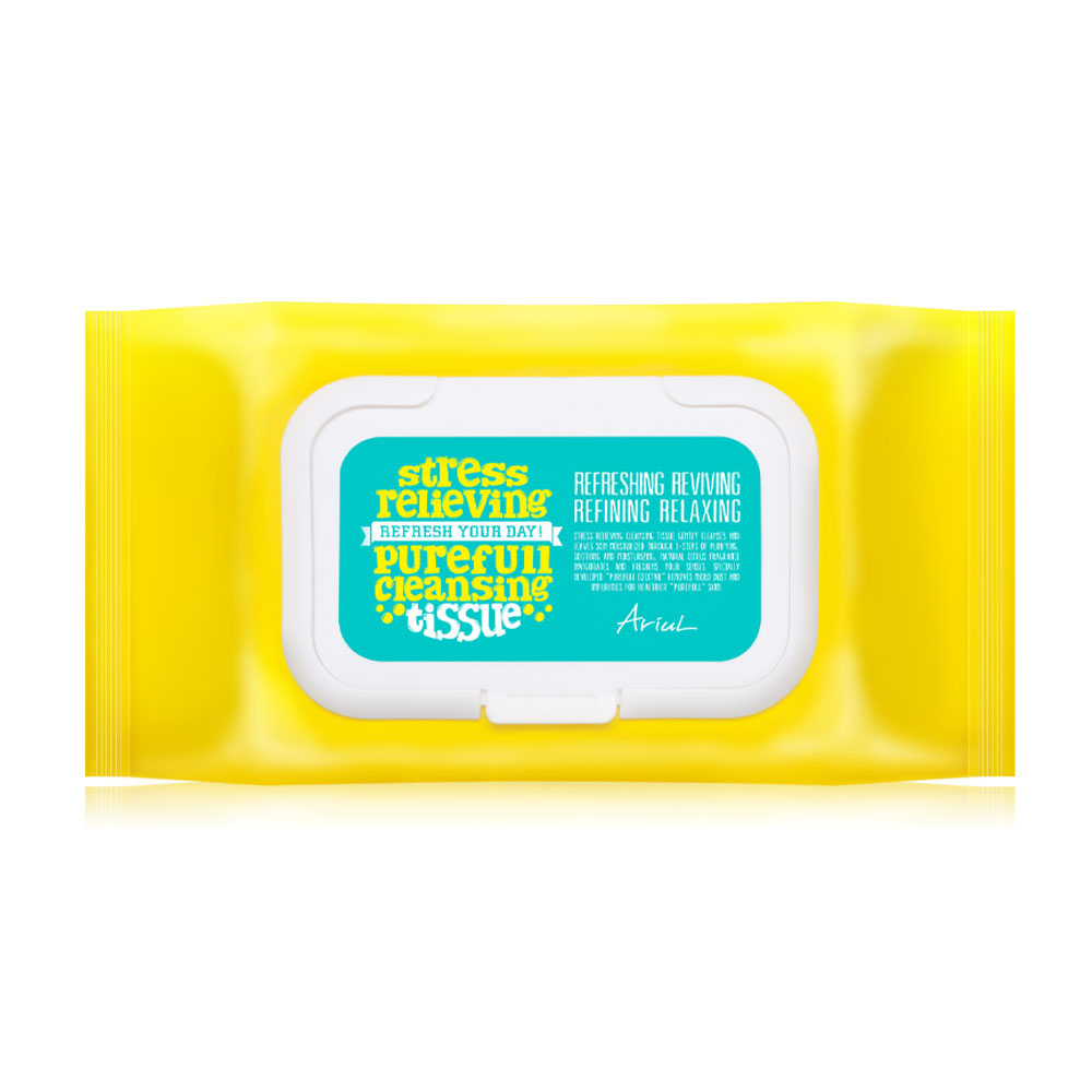 ARIUL Stress Relieving Purefull Cleansing Tissue 80 Sheets