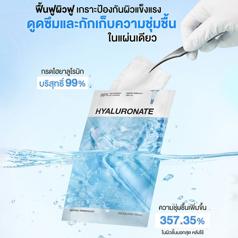 Mediheal Hyaluronate Essential Mask Ultra Hydration Box [24ml x 4pcs]
