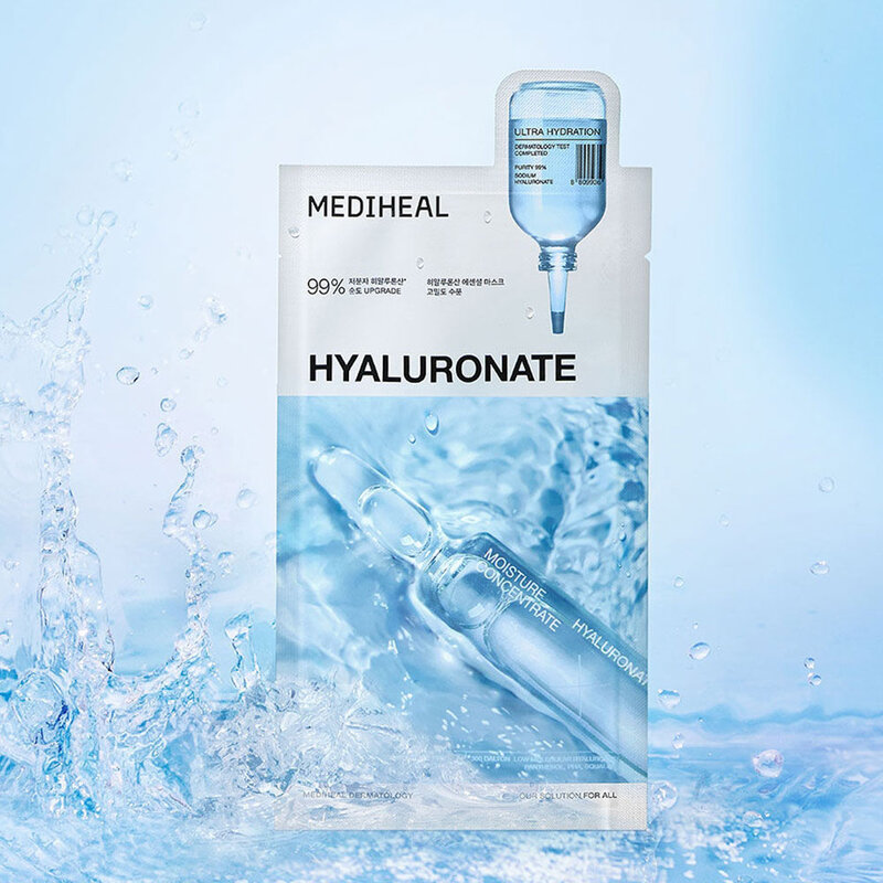Mediheal Hyaluronate Essential Mask Ultra Hydration Box [24ml x 4pcs]