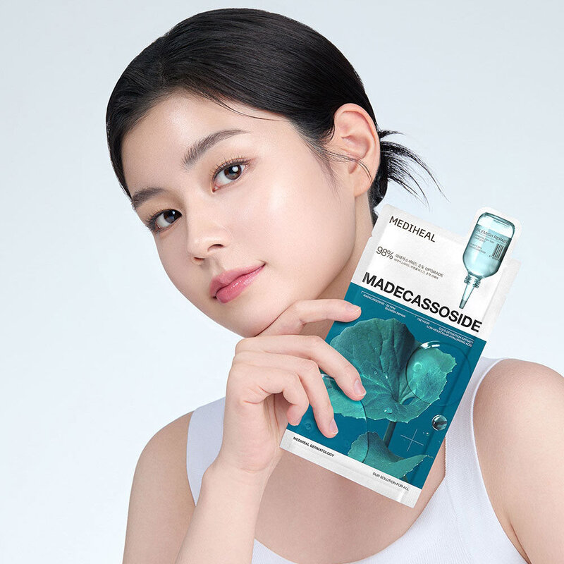 Mediheal Madecassoside Essential Mask Blemish Repair Box [24ml x 4pcs]