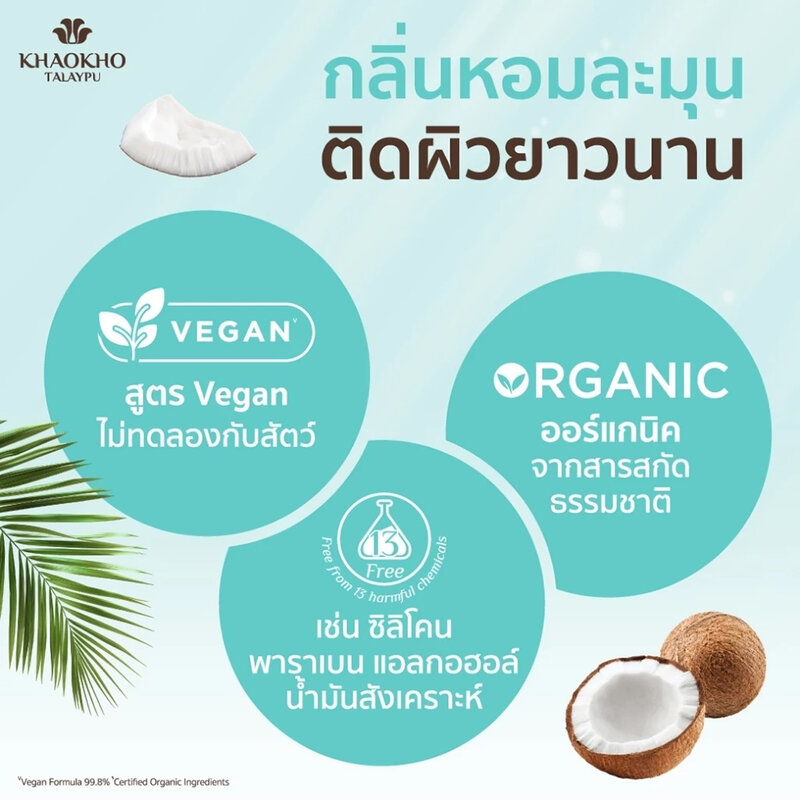 Khaokho Talaypu Coconut Body Lotion 170ml