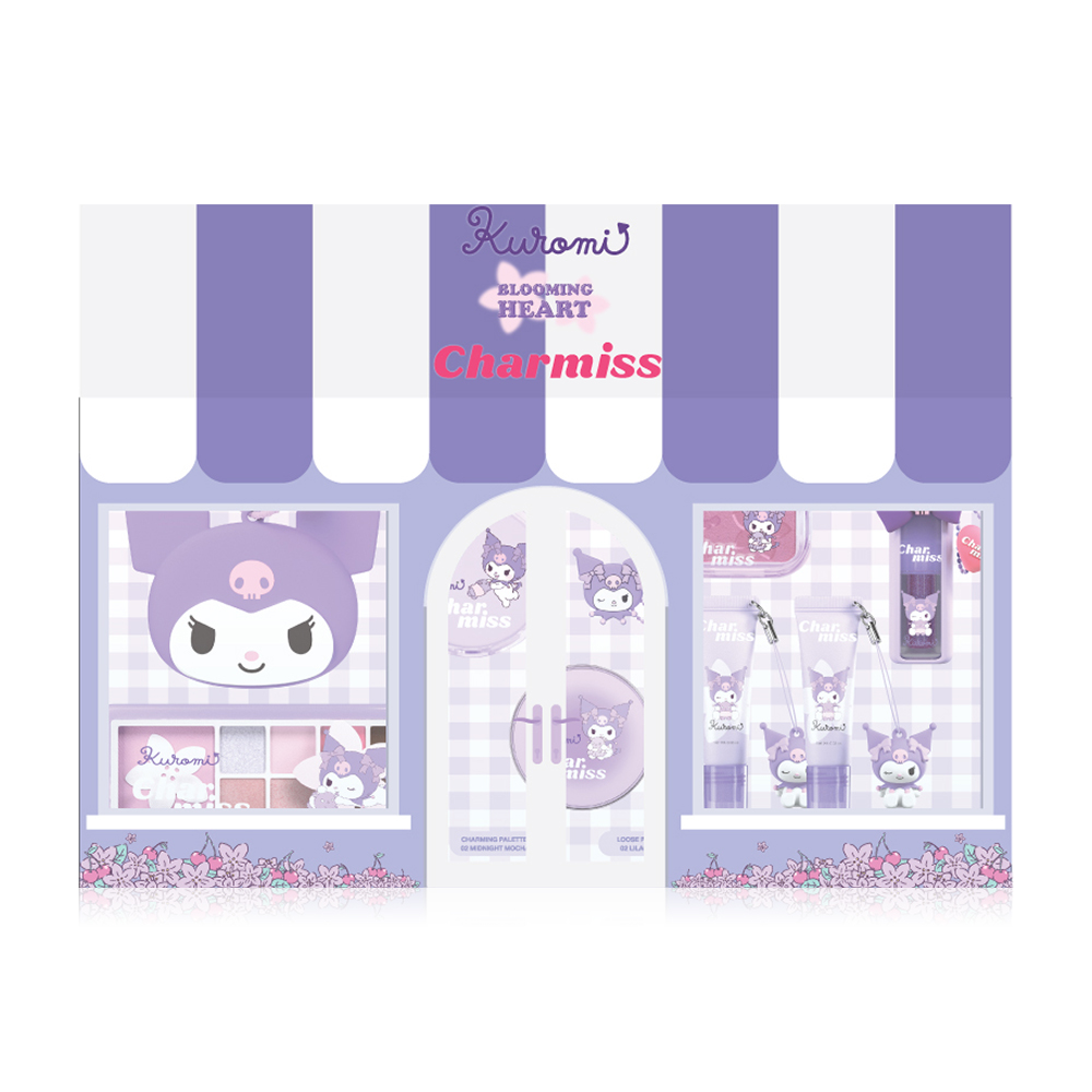 Charmiss Mixed Product Blooming Heart Kuromi 1 Set