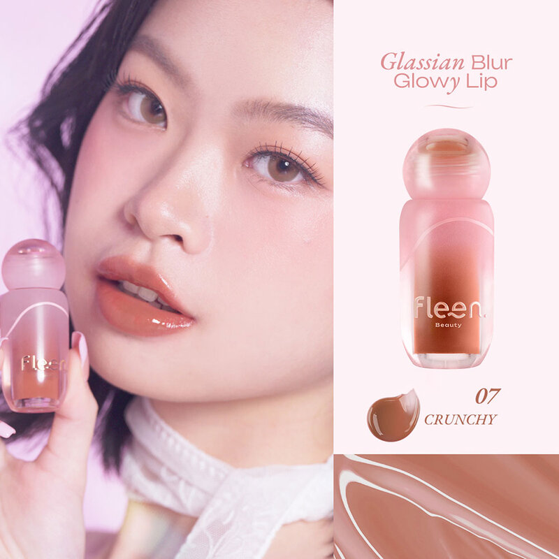 Fleen Beauty Glassian Blur Glowy Lip 3.2g #07 Crunchy