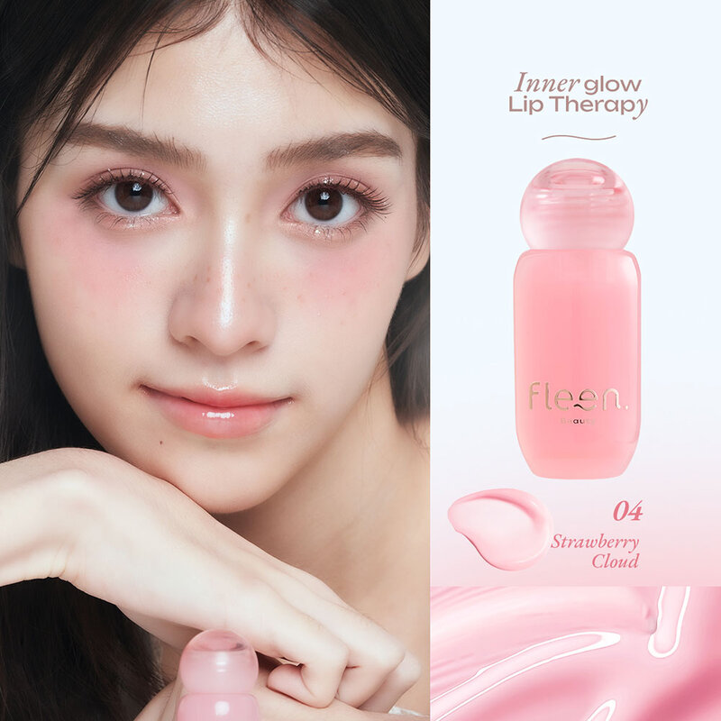 Fleen Beauty Inner Glow Lip Therapy 3.2g #04 Strawberry Cloud
