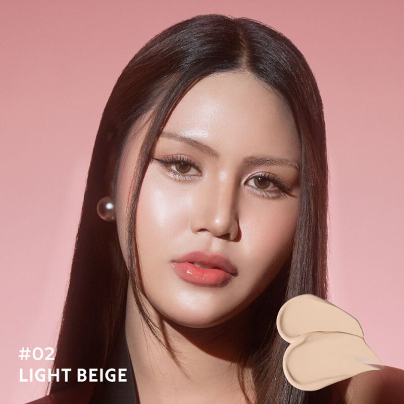 Merrezca Aura Glow Skin Cushion SPF50+ PA++++ 15g #Light Beige