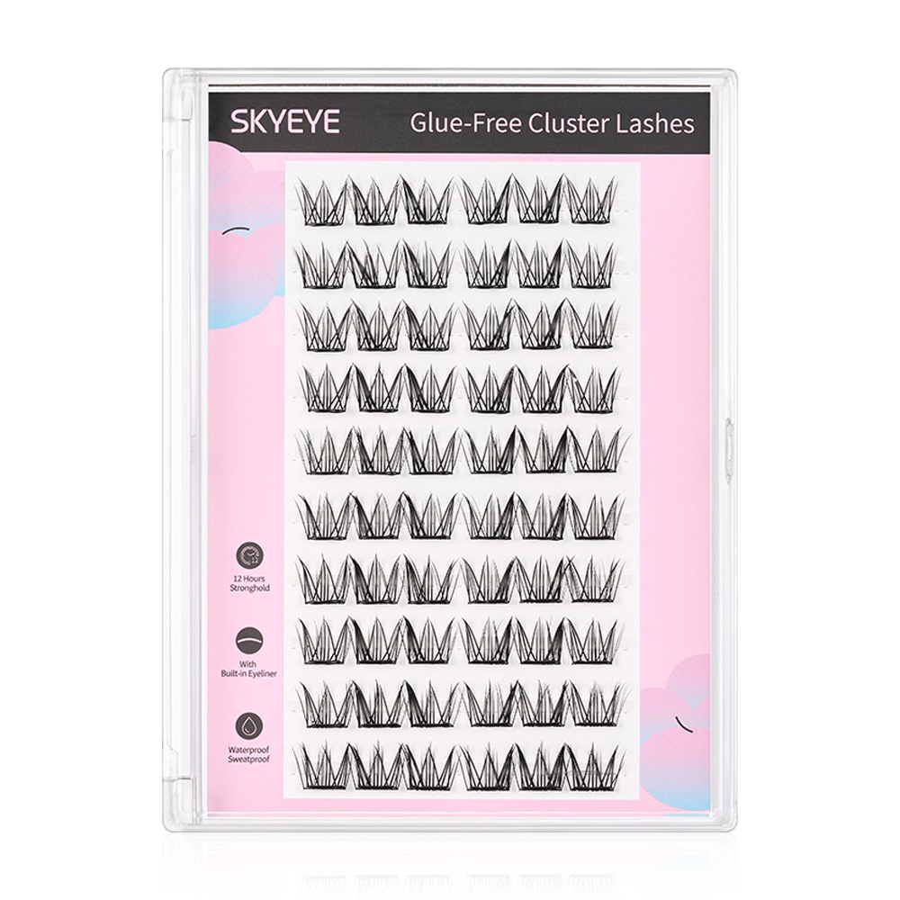 SKYMI Eyelashes Black Glue 60pcs #S164 Daisy Queen