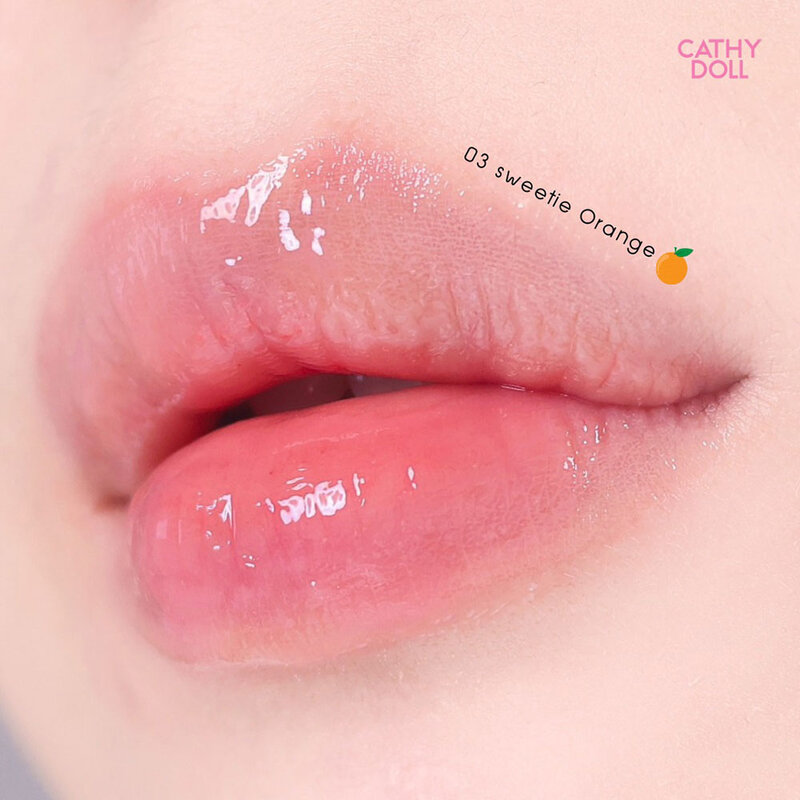 Cathy Doll Vit C Plumping Lip Oil 2.4g #03 Sweetie Orange