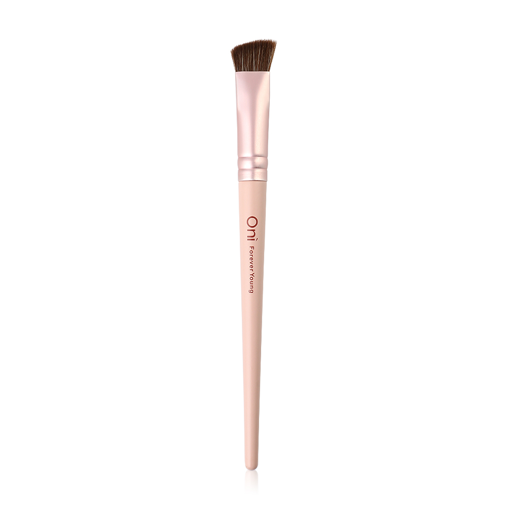 Oni Triangle Highlight & Concealer Brush #Sakura Pink