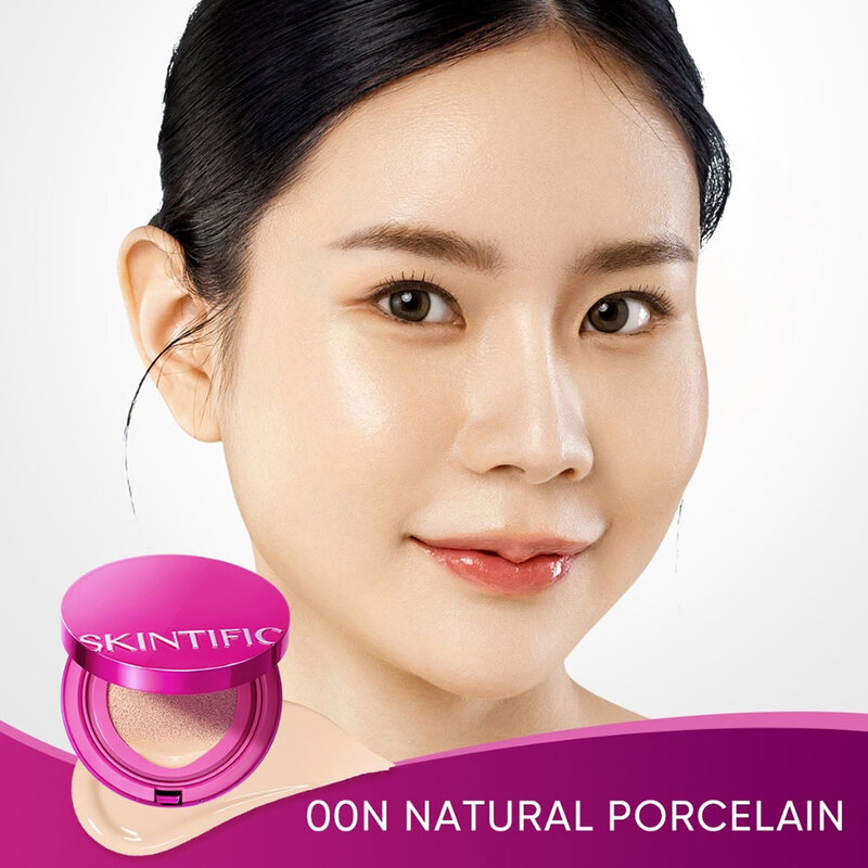 SKINTIFIC Cover Glow Perfect Cushion 11g #00N Natural Porcelain