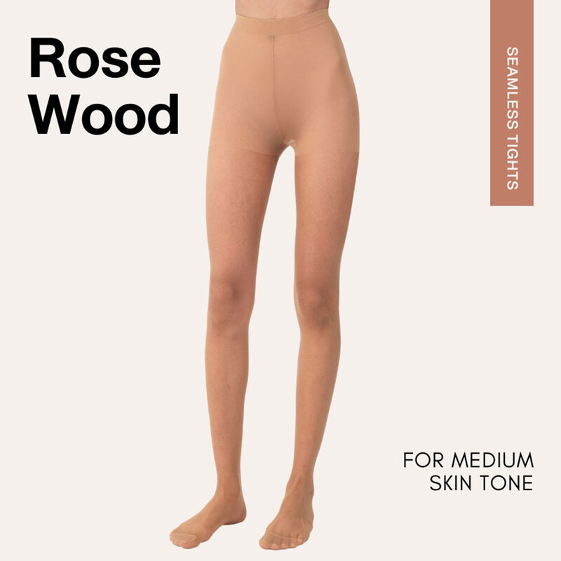 Feyre Seamless Tights 1pc #Rose Wood