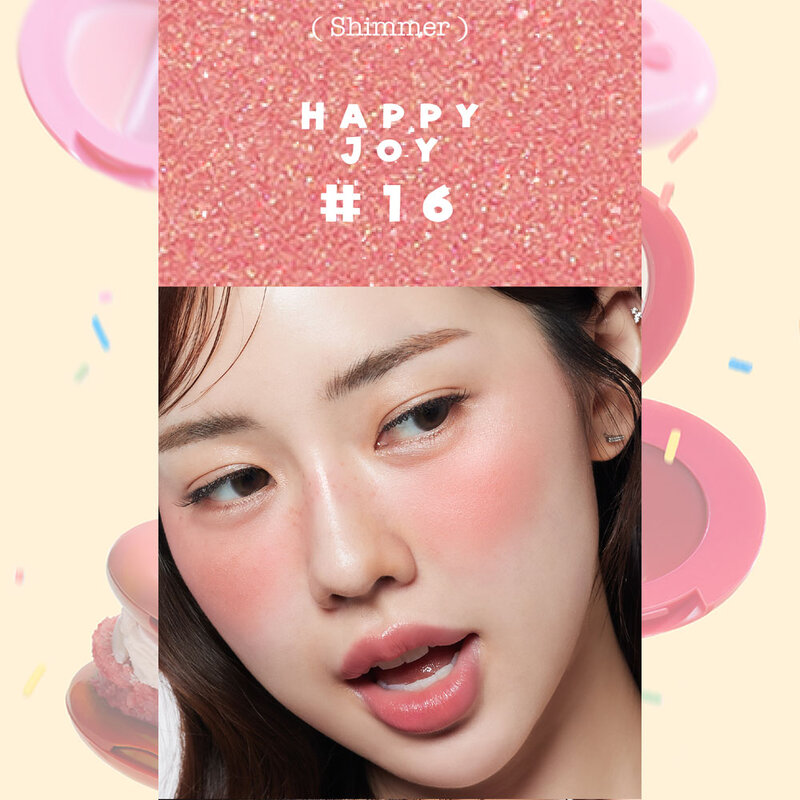 4U2 Shimmer Blush 3.1g #16 Happy Joy