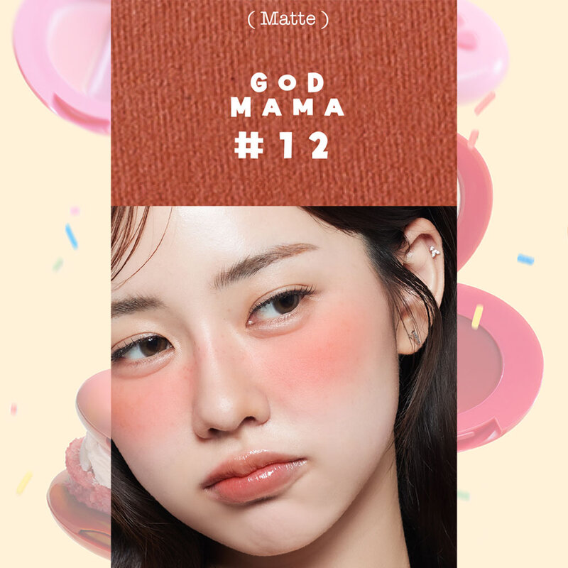 4U2 Matte Blush 3.2g #12 God Mama